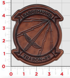 Officially Licensed VT-86 Sabrehawks Leather Patch