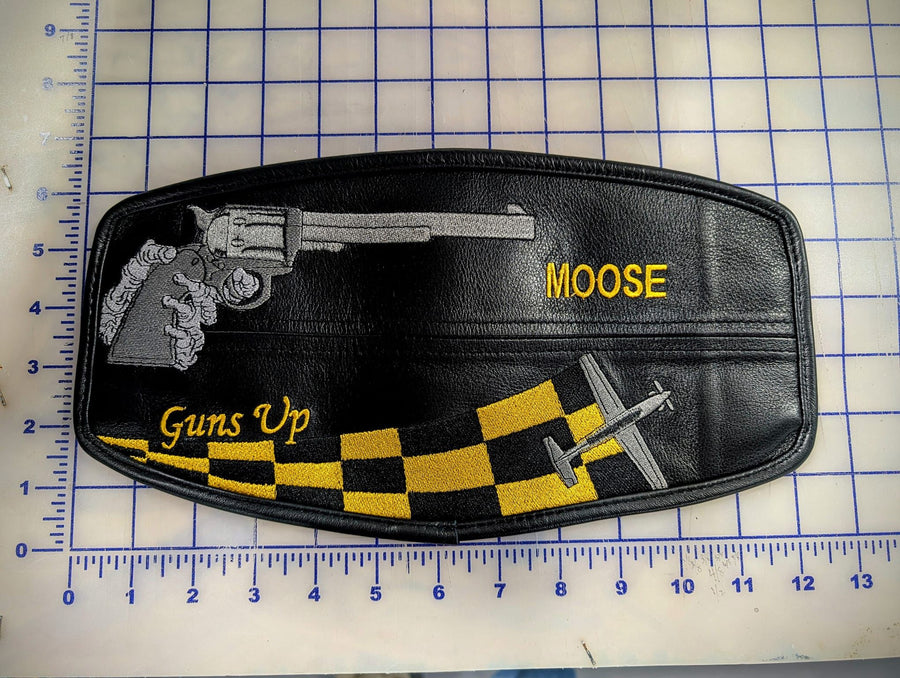 Leather Visor Covers