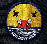 Officially Licensed US Navy VF/VFC-111 Sundowners Ball Caps