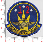 Officially Licensed USMC Marine Air Group MAG-12 2025 patch