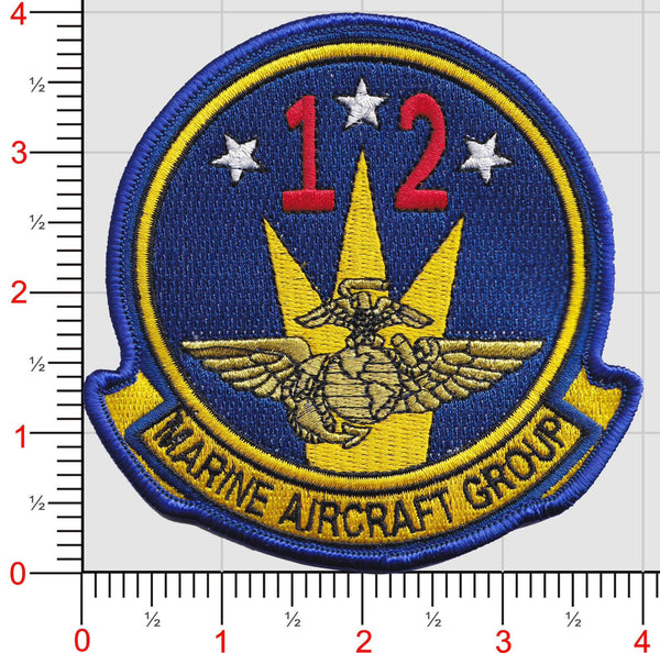 Officially Licensed USMC Marine Air Group MAG-12 2025 patch