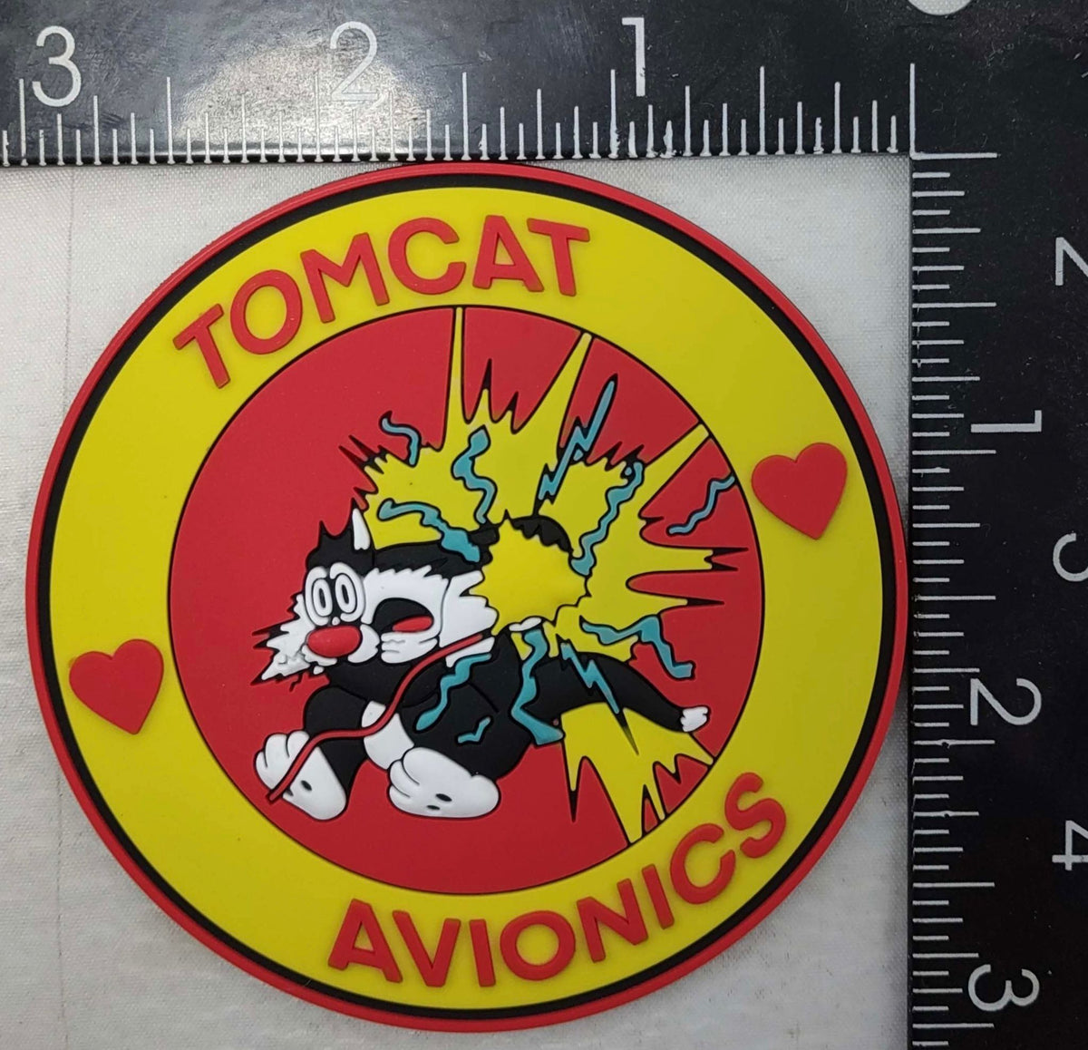 Official VMFA-311 Tomcats Avionics PVC Shoulder Patch