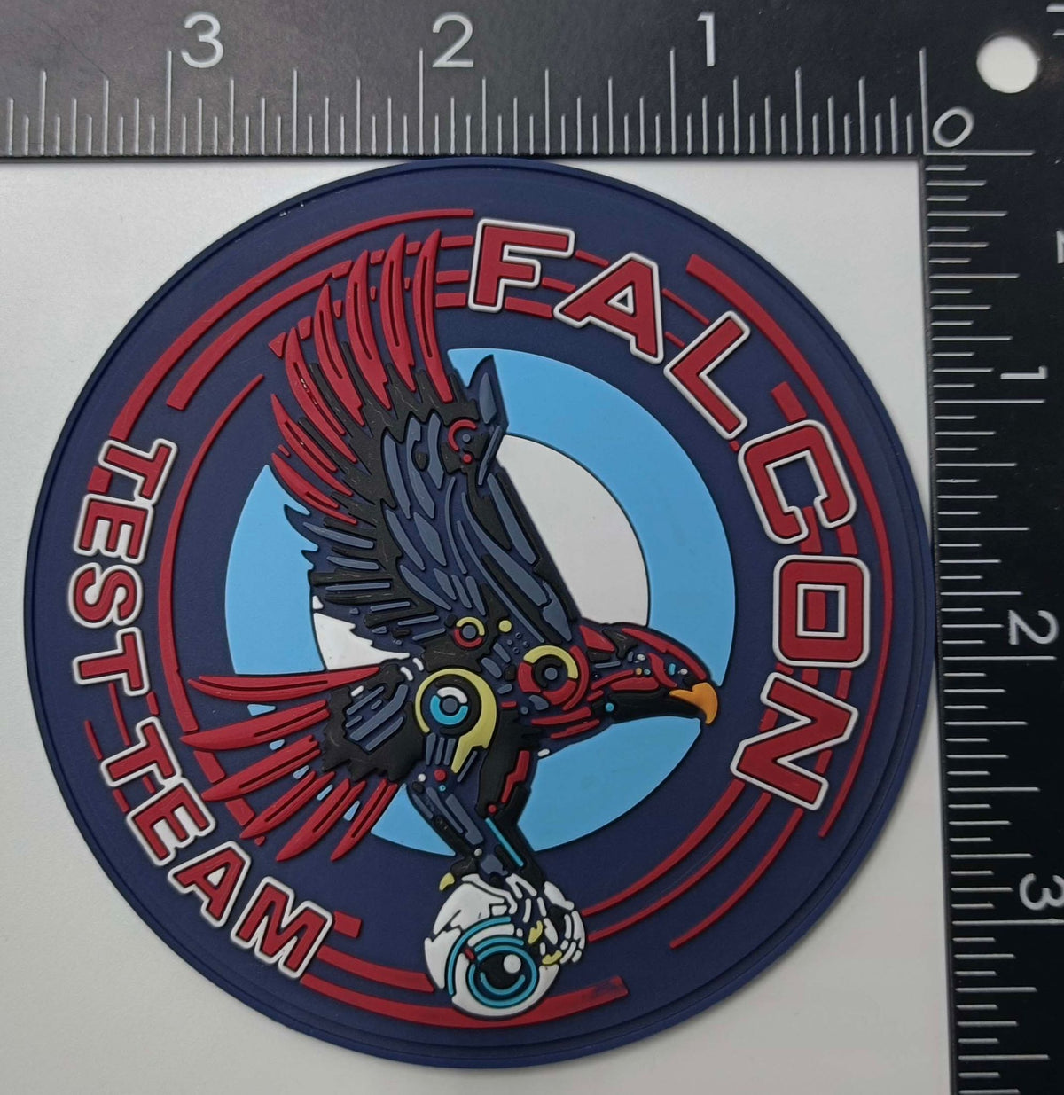 Official VX-20 F-16 Falcon Test Team PVC Patch