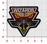 Official VAQ-133 Wizards EA-18G Jacket Patch