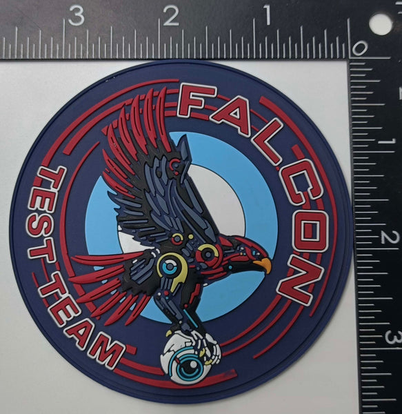 Official VX-20 F-16 Falcon Test Team PVC Patch