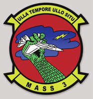 Officially Licensed USMC MASS-3 Sticker