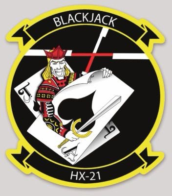 Officially Licensed US Navy HX-21 Blackjacks Sticker