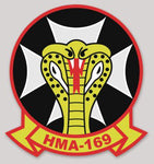 Officially Licensed USMC HMA-169 Vipers Sticker