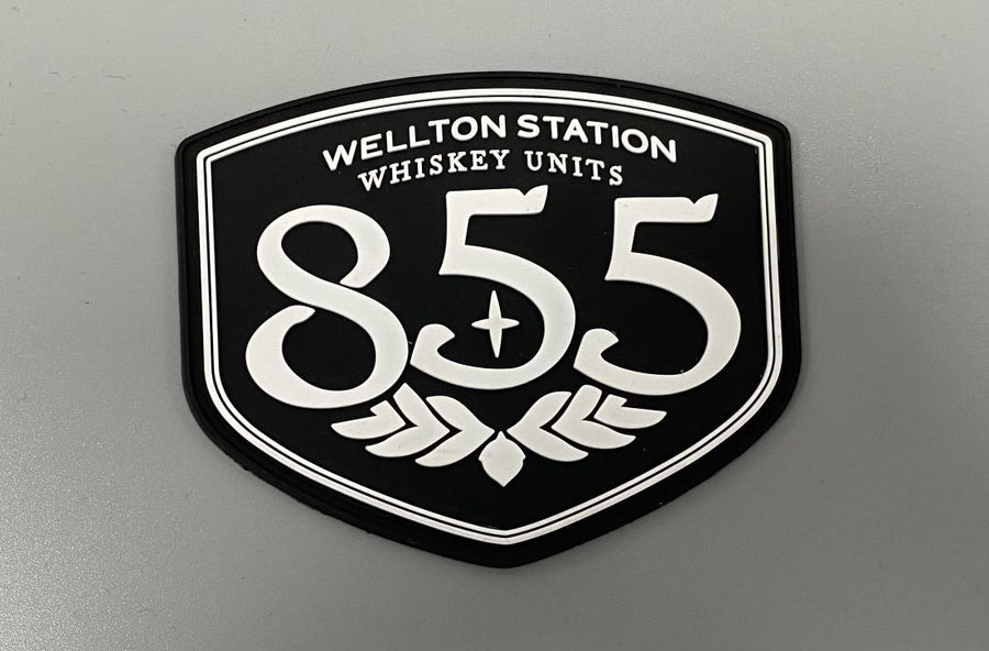Official Border Patrol Wellton Station Whiskey Units 855 PVC patch