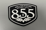 Official Border Patrol Wellton Station Whiskey Units 855 PVC patch