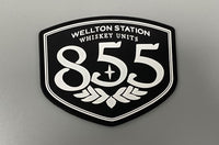 Official Border Patrol Wellton Station Whiskey Units 855 PVC patch