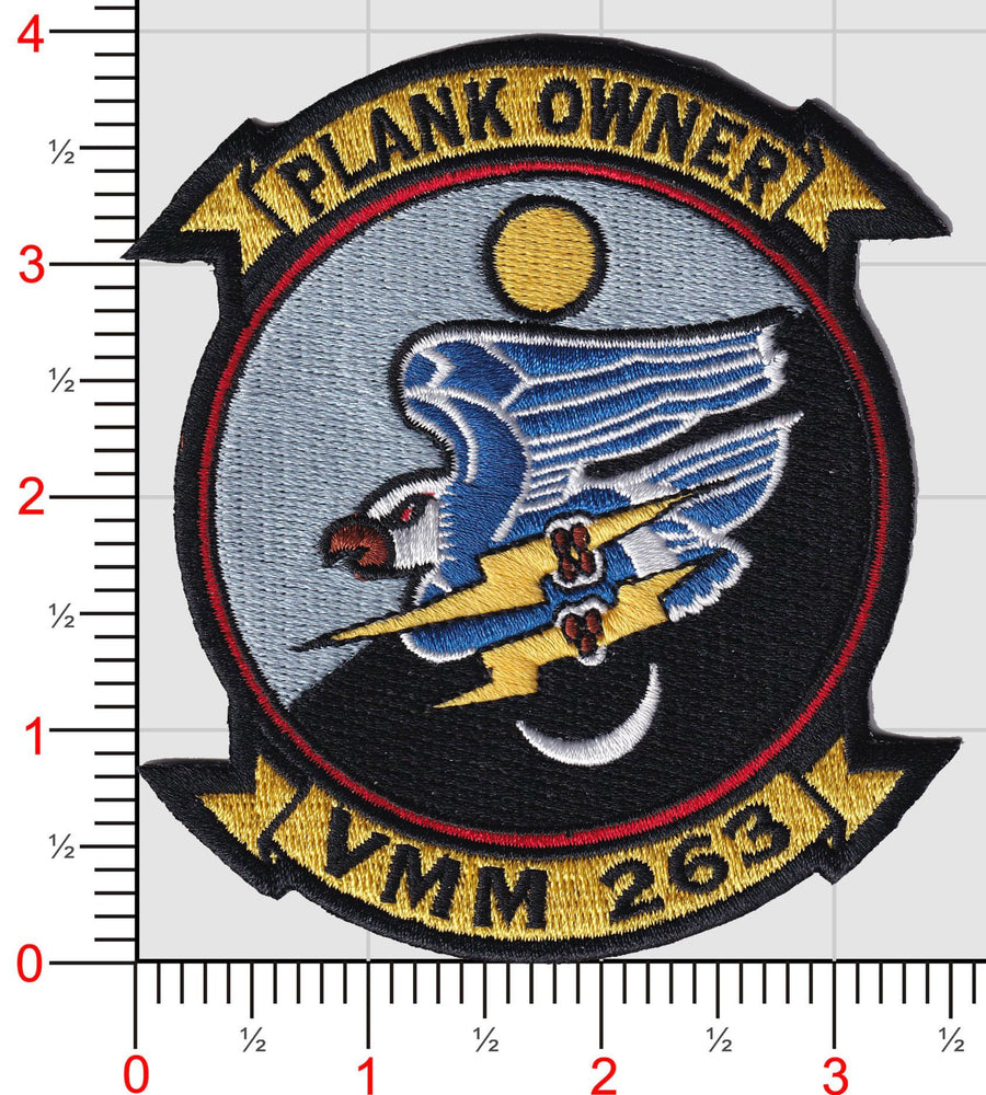 Officially Licensed VMM-263 Thunder Chicken Plank Owner Patch