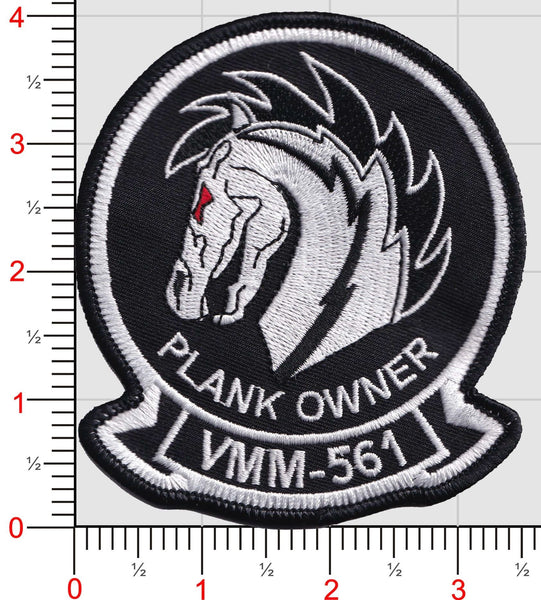 Officially Licensed VMM-561 Pale Horse Plank Owner Patch