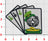 Official VAW-124 Bear Aces St. Patricks Day Patches