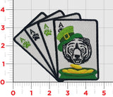 Official VAW-124 Bear Aces St. Patricks Day Patches