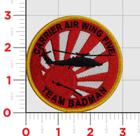 Carrier Air Wing Five Team BadMan Shoulder Patches