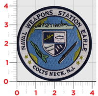 Officially Licensed US Navy Naval Weapons Station Earle Patch
