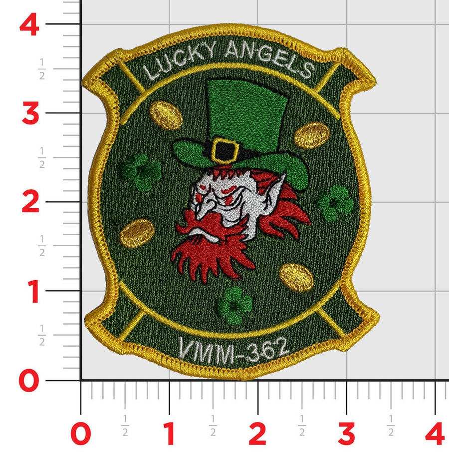 Official VMM-362 Ugly Angels St. Patrick Day Patch