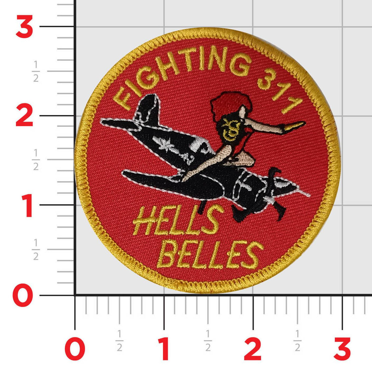 Official VMFA-311 Tomcats Hells Belles Shoulder Patch