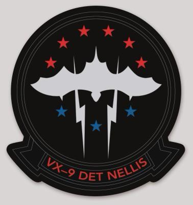 Officially Licensed US Navy  VX-9 Vampires Det Nellis Sticker
