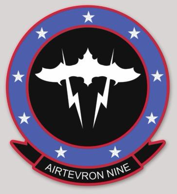 Officially Licensed US Navy VX-9 Vampires Sticker