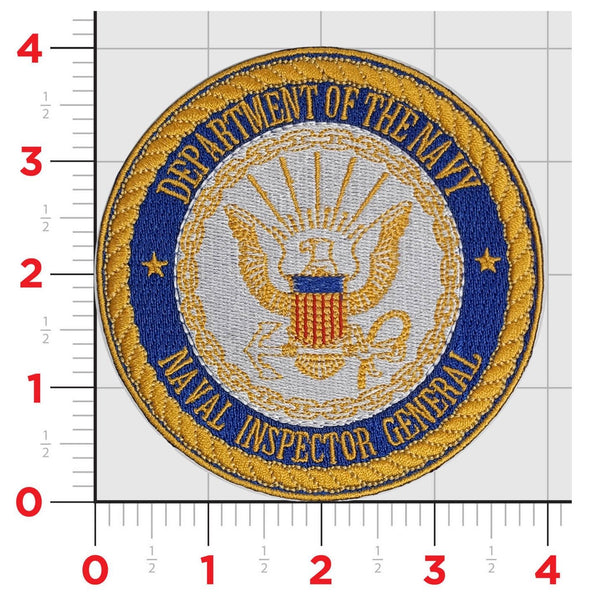 Officially Licensed US Navy Inspector General Patch