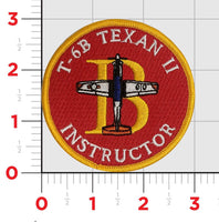 Official T-6B Texan II Instructor Pilot Patches