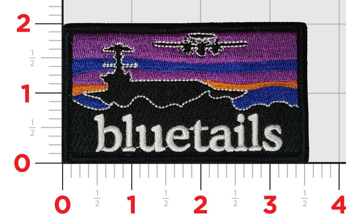 Official VAW-121 Bluetails E-2 Hawkeye Propagonia and Carrier Flag Patches