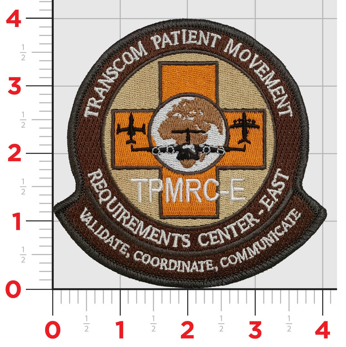 Official Transcom Patient Movement TPM East Patch