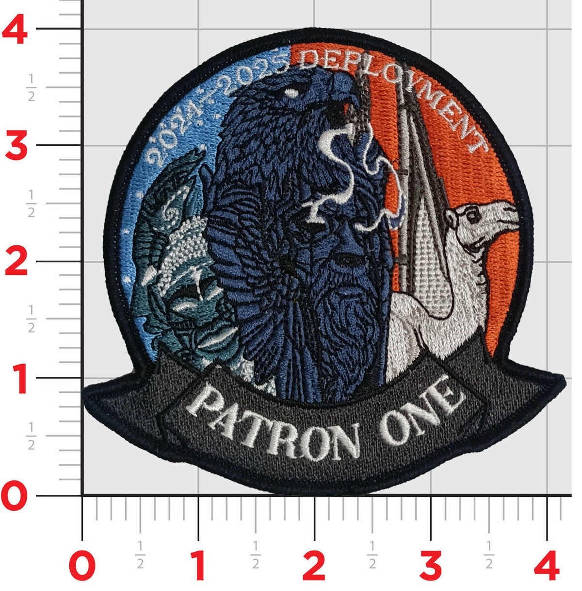 Official VP-1 Screaming Eagles 2024-2025 Deployment Patch