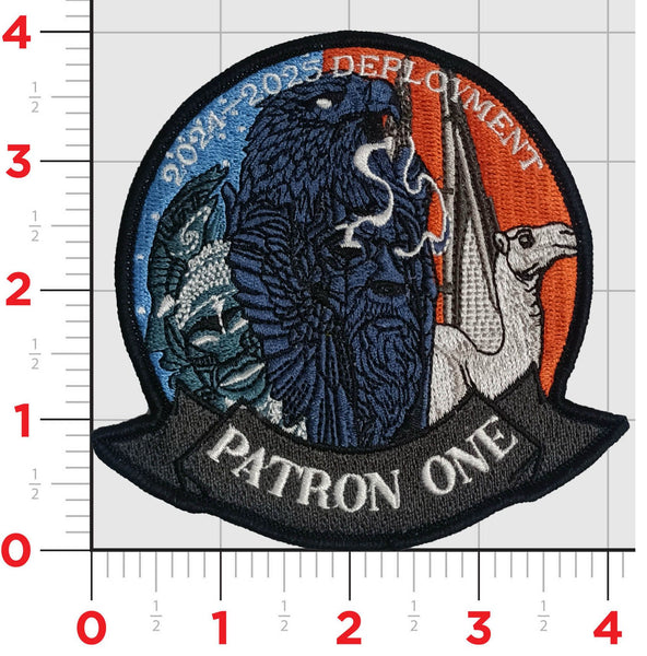 Official VP-1 Screaming Eagles 2024-2025 Deployment Patch