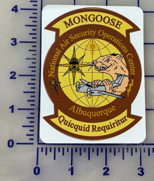 Official CBP NASOC Albuquerque Sticker