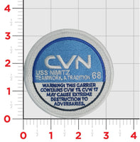 Official CVN-68 USS Nimitz Shoulder Patch