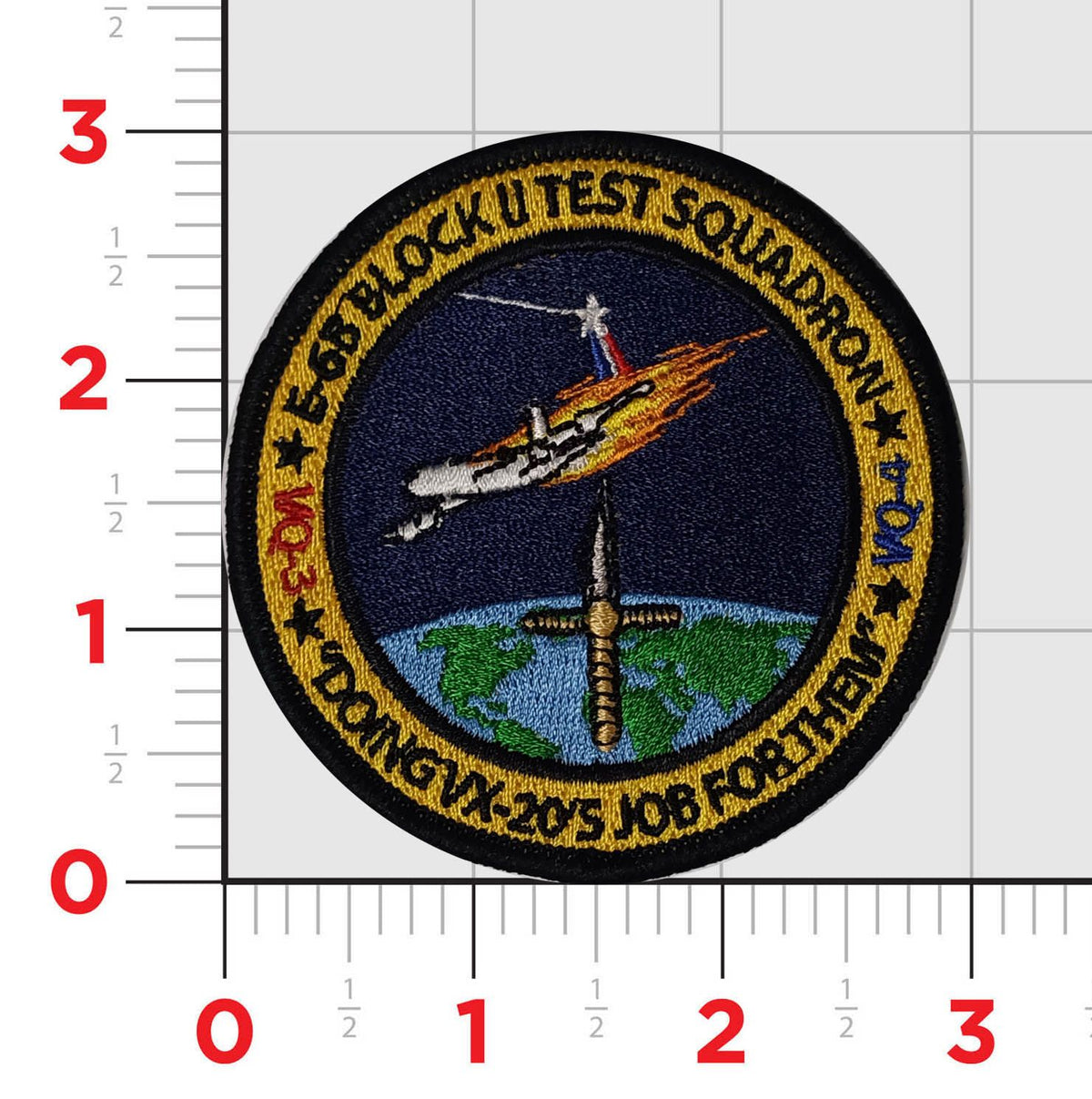 Official VQ-3 & VQ-4 E-6B Block II Test Patch