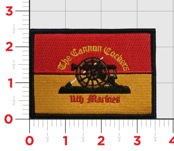 Officially Licensed 11th Marines Cannon Cockers Patch