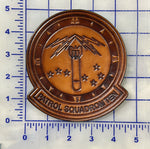 Officially Licensed VP-10 Red Lancers Leather Patch