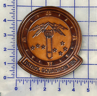 Officially Licensed VP-10 Red Lancers Leather Patch