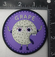 Uncrustables Strawberry and Grape PVC Shoulder Patch