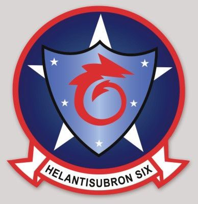 Officially Licensed HS-6 Indians Squadron Sticker
