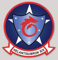Officially Licensed HS-6 Indians Squadron Sticker