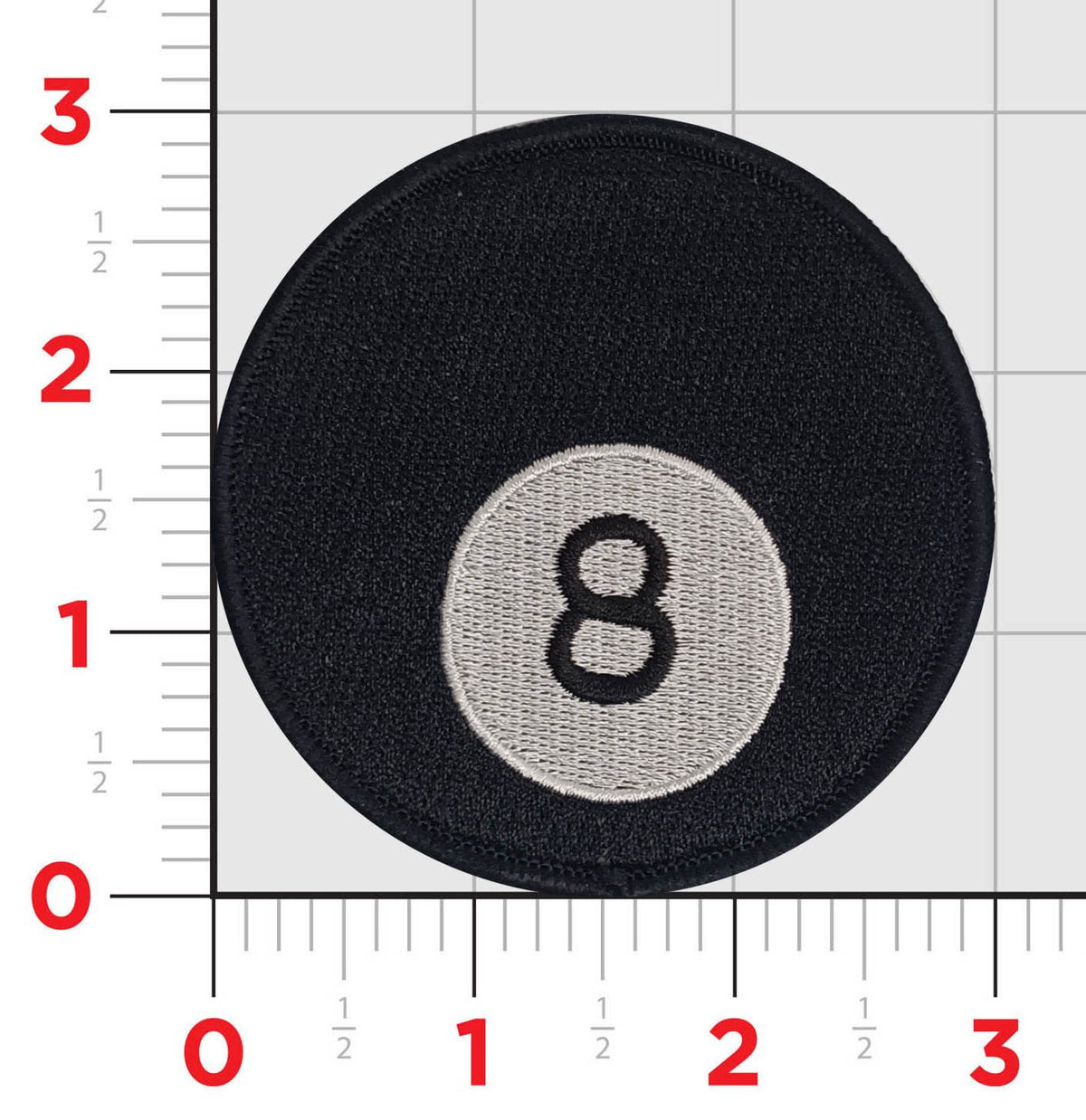 HT-8 Eightball Shoulder Patch