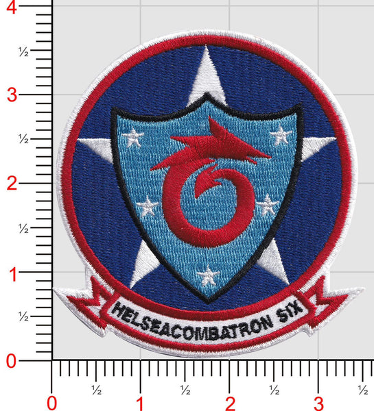 Officially Licensed US Navy HSC-6 Indians Squadron Patch