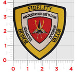 Officially Licensed 3rd MARDIV HQ Battalion Japan Patch