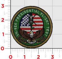 Official VH-92 Presidential Flight Test Patch