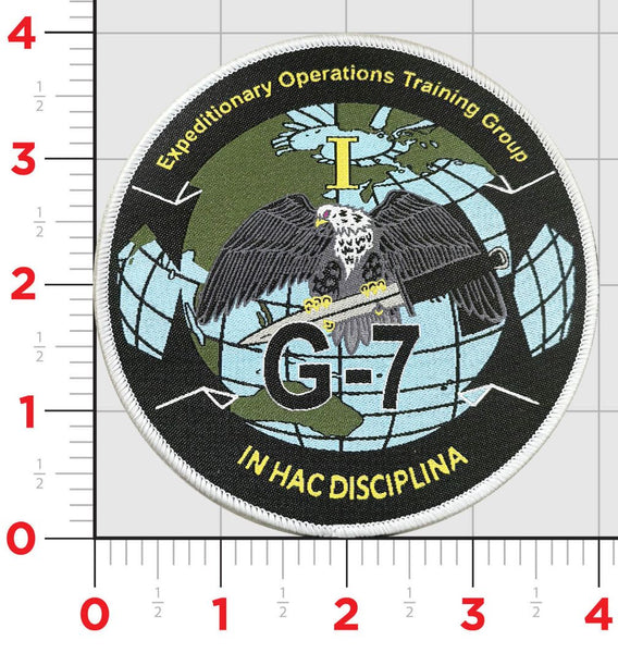 Officially Licensed USMC  1st Marine Expeditionary Force MEF G-7 Patch
