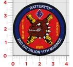 Official 2nd Battalion, 11th Marines Battery D Patch