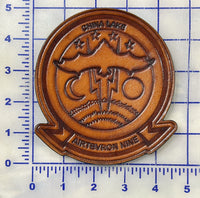 Officially Licensed US Navy VX-9 The Vampires China Lake Leather Squadron Patch