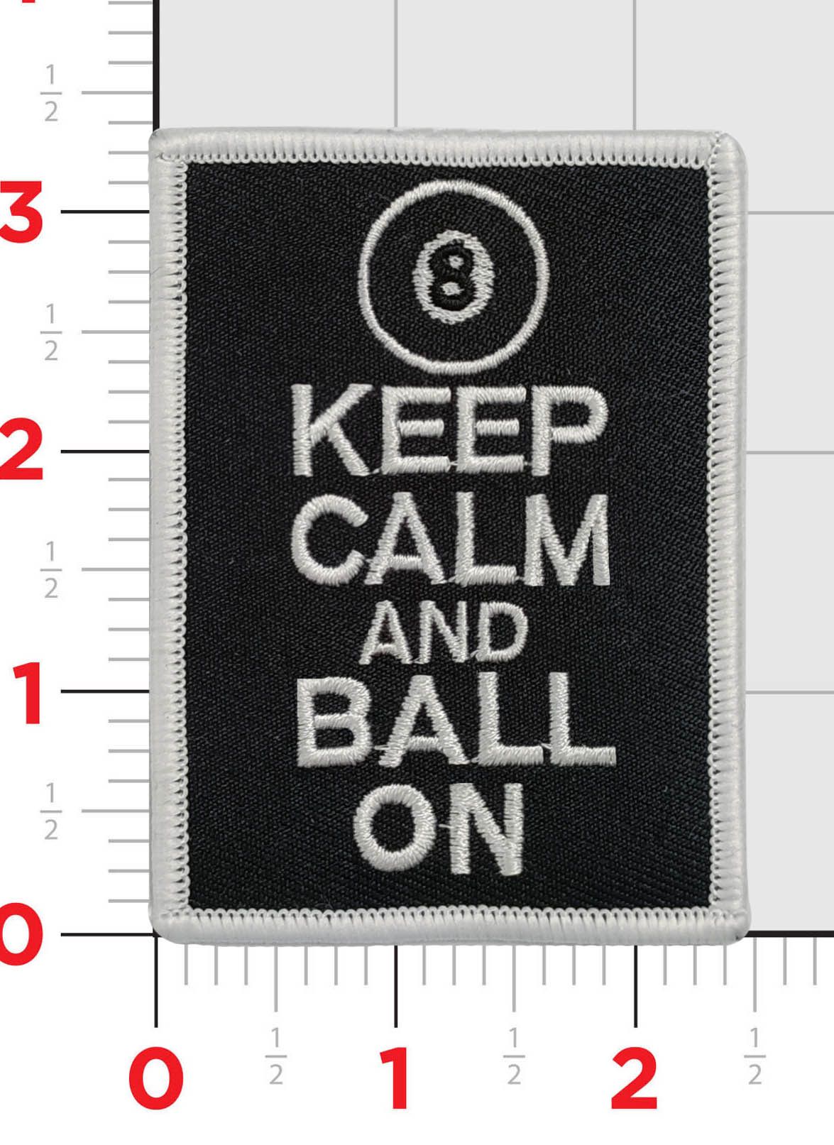 Official HT-8 Keep Calm and Ball on Shoulder Patch