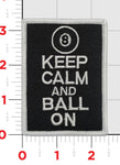Official HT-8 Keep Calm and Ball on Shoulder Patch