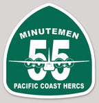 Official VR-55 Minutemen Pacific Coast Hercs Sticker